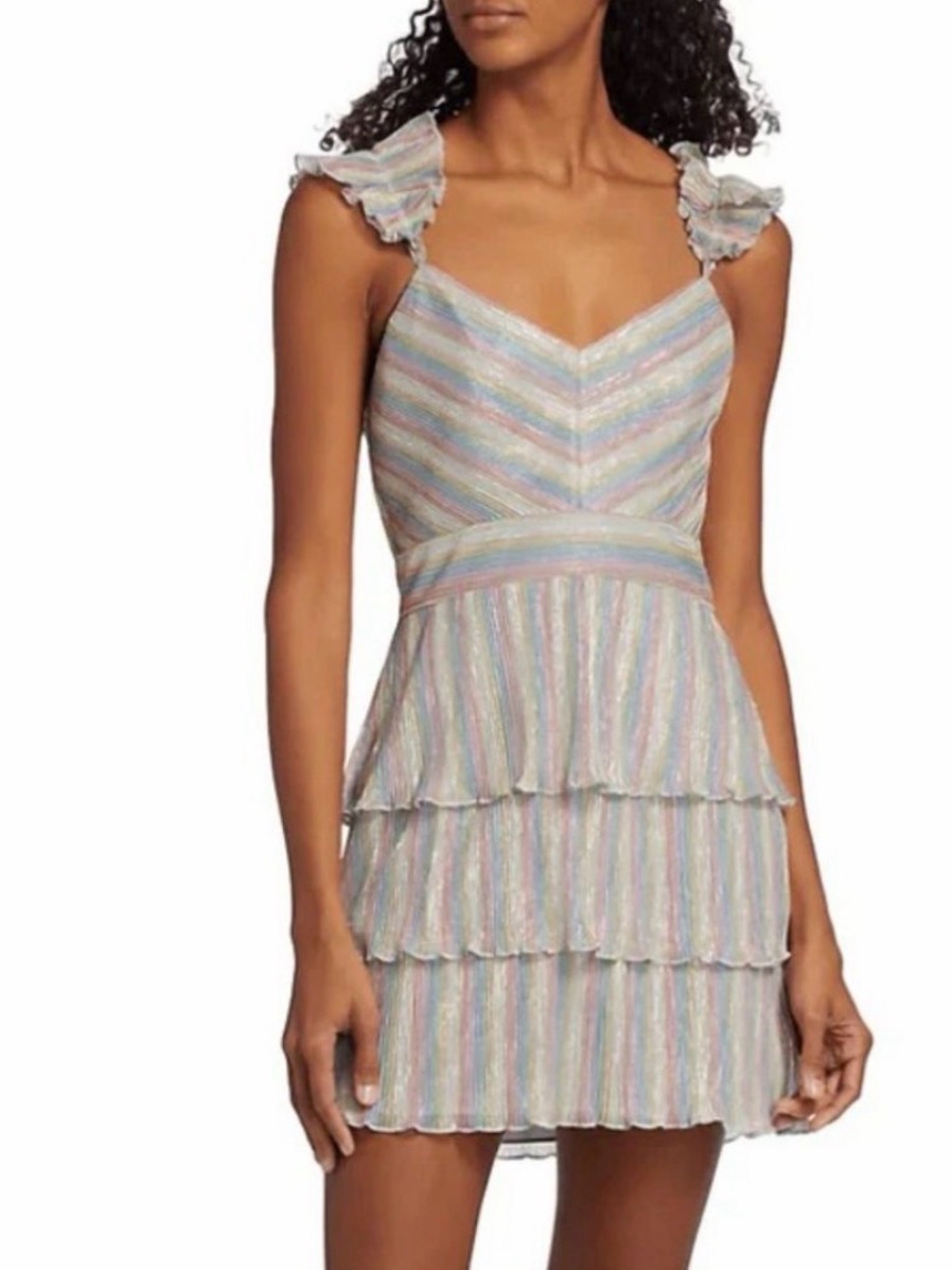 Saylor Revolve Garbine Minidress In Candy Stripe Multi Color